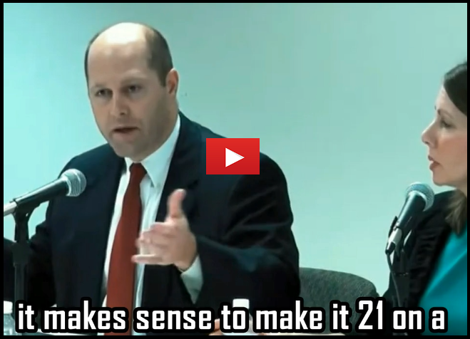 Video: Hunter Hill Supports Gun Control