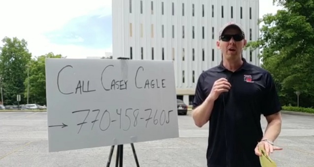 Casey Cagle Feels the Heat, Goes On the Record!