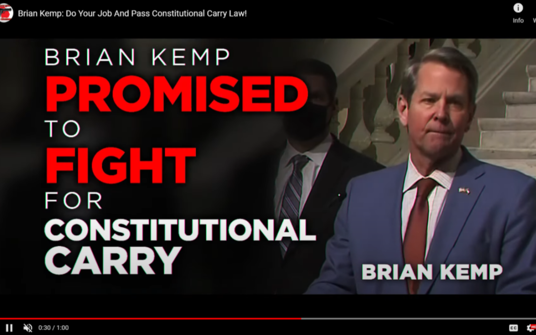 Must Watch: Brutal GGO Ad on Brian Kemp’s Broken Promise!