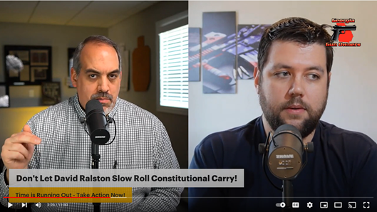 Georgians: Make Two Phone Calls for Constitutional Carry!
