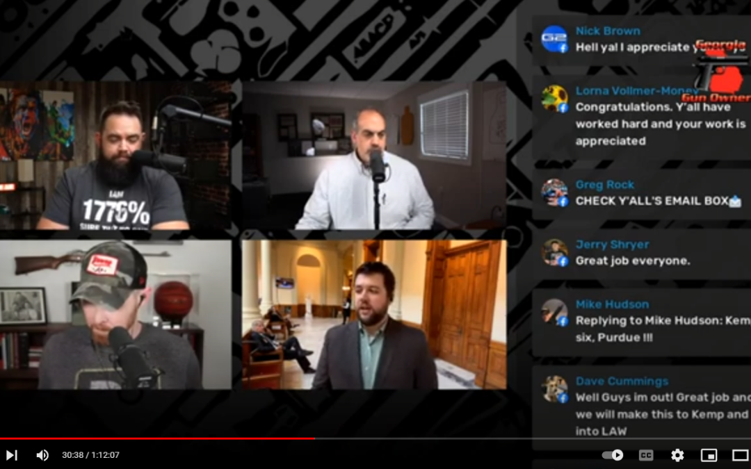 Video Recap on Historic Constitutional Carry Vote!