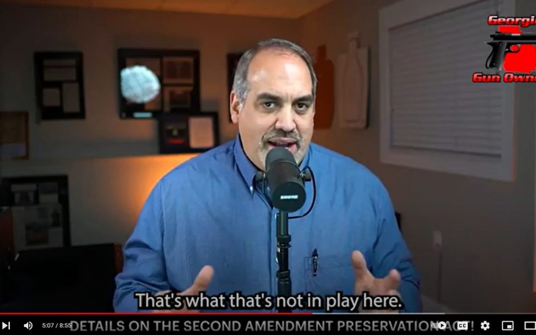 DETAILS REVEALED: GGO’s Second Amend Preservation Act!