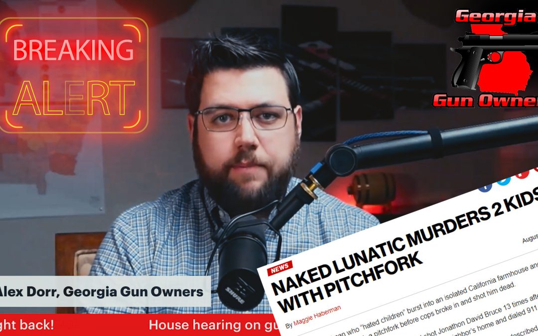 GUN CONTROL HEARING IN ATLANTA TOMORROW!