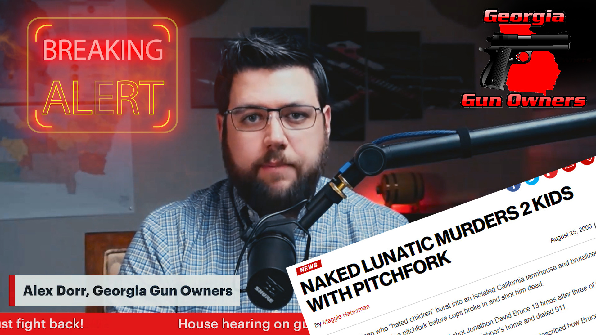 GUN CONTROL HEARING IN ATLANTA TOMORROW! Gun Owners