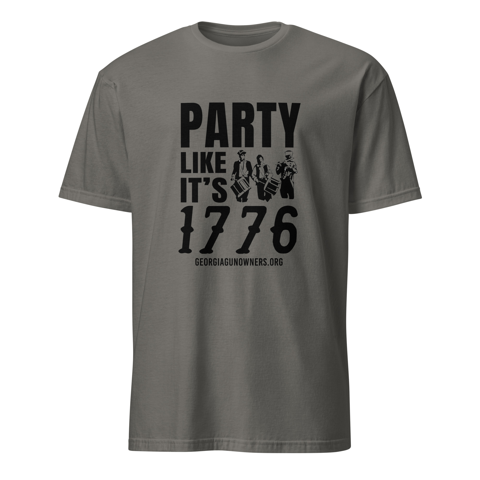 Supersoft – Short-Sleeve- Unisex – Dark Text – “Party Like It’s 1776” - Image 5