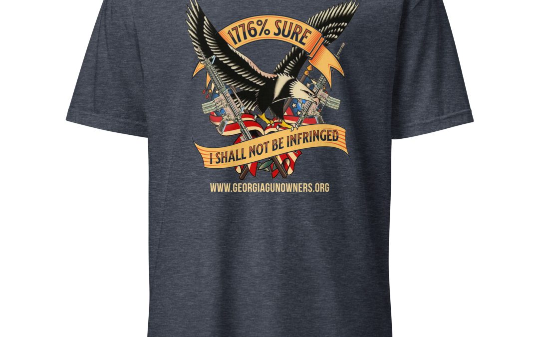 Supersoft – Short-Sleeve – Unisex – Gold Text -“I’m 1776% Sure”