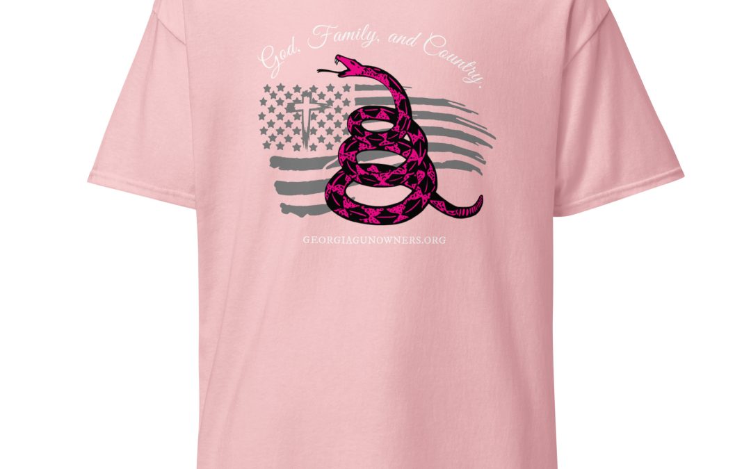 Supersoft – Short Sleeve – Women’s – White Text – God, Family and Country