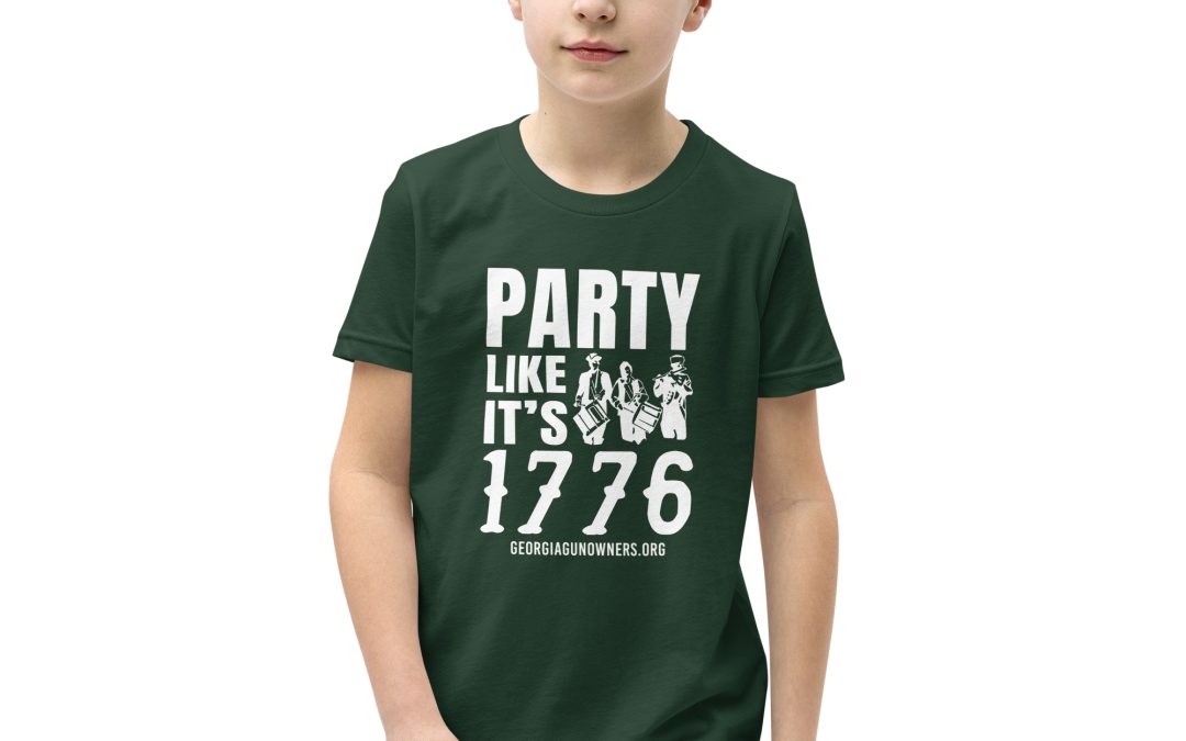 Kids – Party Like It’s 1776 – Youth Short Sleeve T-Shirt